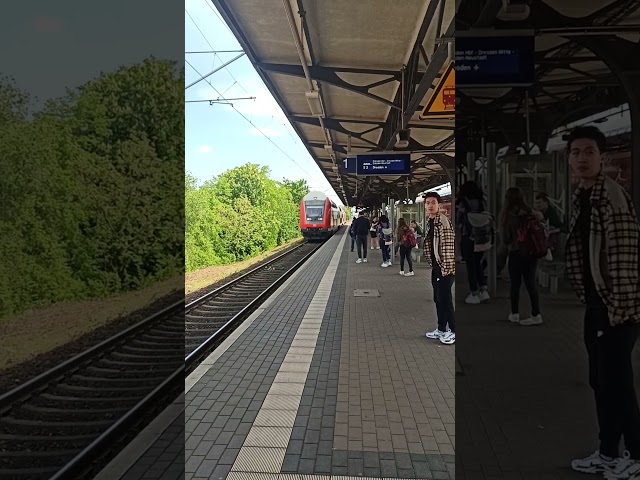 S2 Einfahrt am S-Bahnhof Strehlen #eisenbahn #dresden #dostos