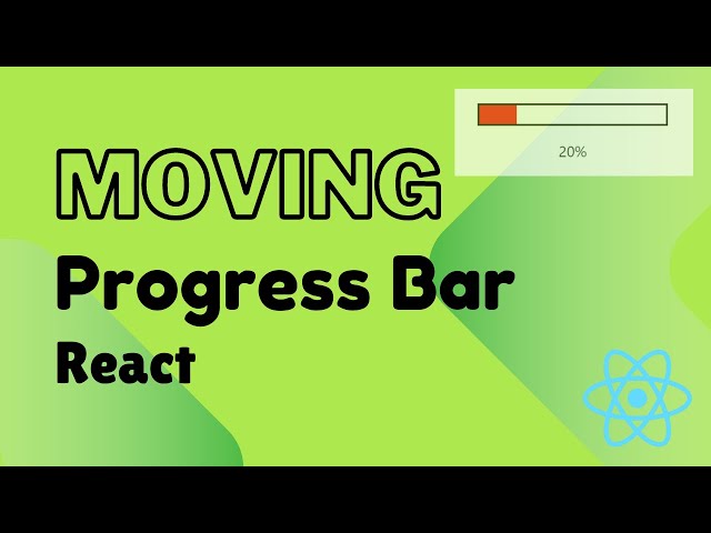 Custom Progress Bar in React | React Progress Bar with Percentage | setInterval | React