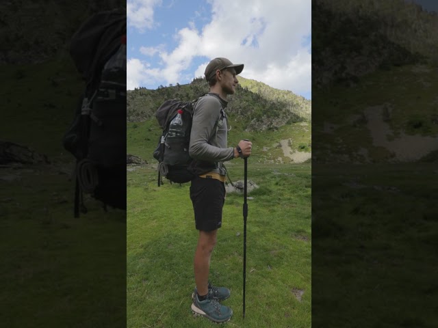 Stop using trekking poles wrong! #shorts #hiking #trekking #trekkingpoles