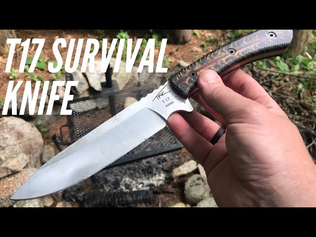 FIELD TEST - Design Your Own Survival Knife, Part 3 of 3: Custom T17 with Eric from Outer Limitless