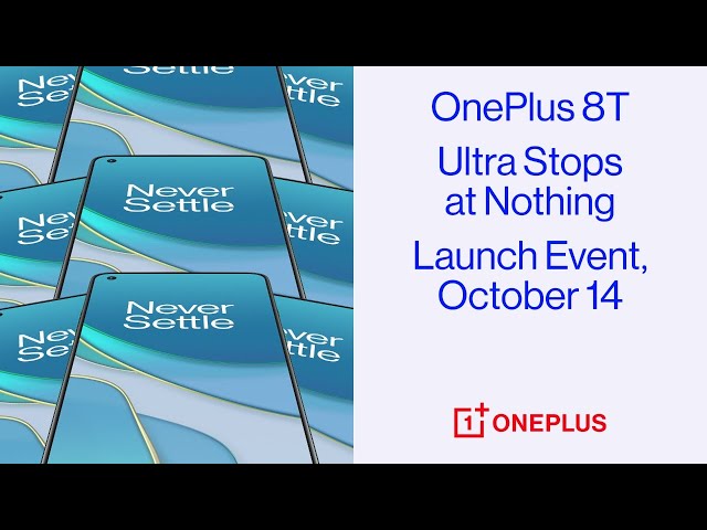 OnePlus 8T Launch Event