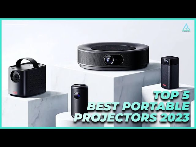[Top 5] Best Portable Projectors of 2023 - Best Mini Projectors for Gaming & Movie