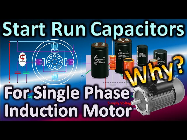 Single phase Induction Motor / Capacitor start capacitor run motor / Capacitor start induction motor