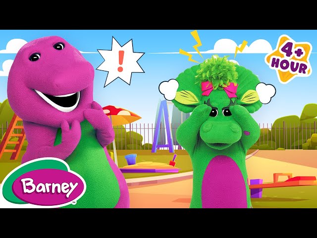 It Is Okay To Feel Upset | Mental Health Awareness for Kids | NEW COMPILATION | Barney the Dinosaur