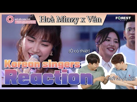 KOREAN SINGERS REACTION