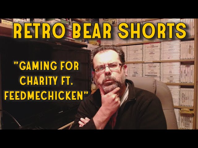 Support This Live Gameathon Today In Aid Of Mental Health ! Retro Bear's Shorts #shorts