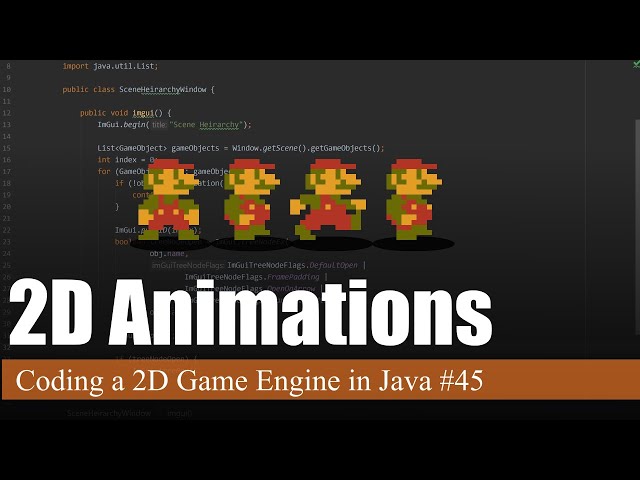 2D Animations | Coding a 2D Game Engine in Java #45