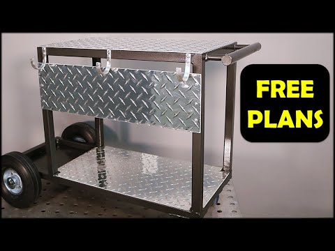 How to Build a Welding Cart: Free Welding Cart Plans