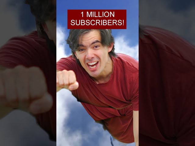 Thanks for the 1M Subs! #shorts