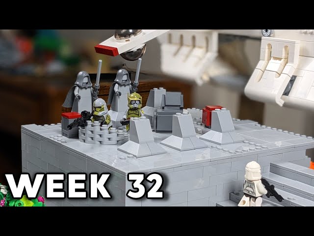 Building Coruscant In LEGO Week 32: Making Tough decisions Regarding The Biggest Sky scraper!