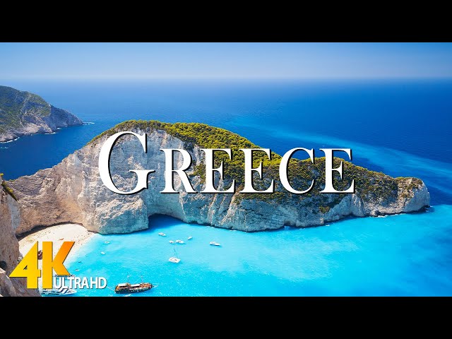 Greece 4K - Nature Relaxation Film - Relaxing Piano Music - 4K Video Ultra HD