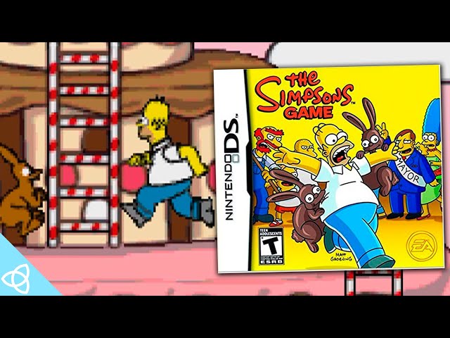 The Simpsons Game (Nintendo DS Gameplay) | Demakes