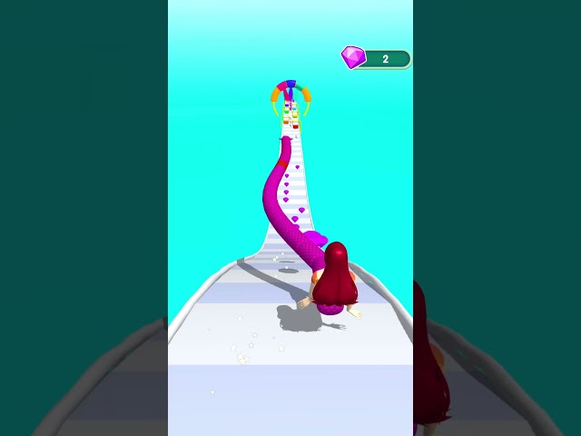 Mermaid Tail Rush 1 Level Gameplay Walkthrough | Best Android, iOS Games