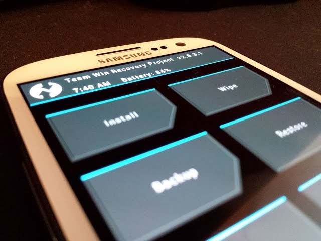 Android: Anleitung Recovery flashen Openrecovery twrp
