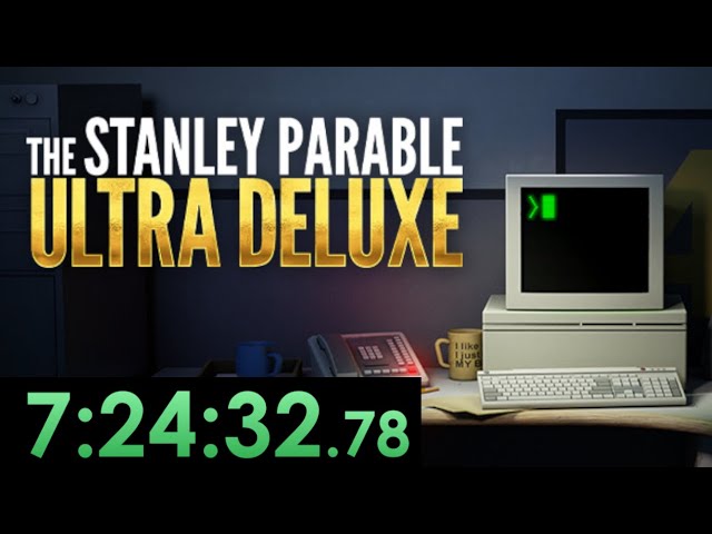Let's Speedrun The Stanley Parable: Ultra Deluxe (All Endings)