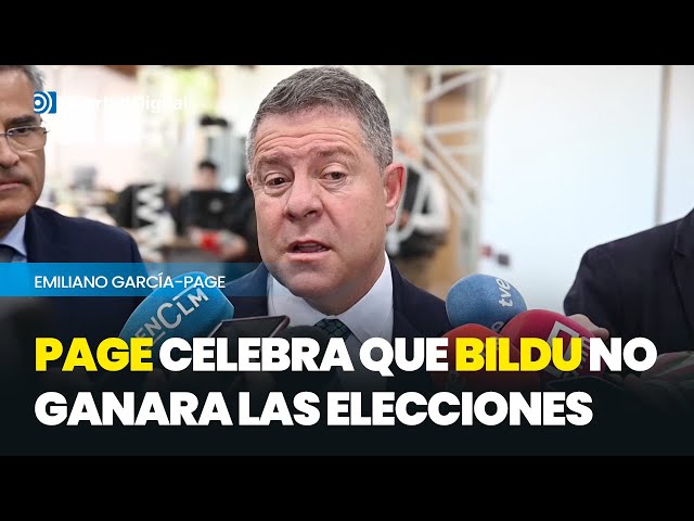 Page celebra que Bildu no ha ganado las elecciones
