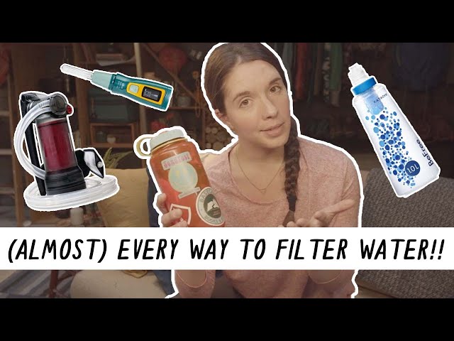 Every Way to FILTER WATER in the Backcountry! | Miranda in the Wild