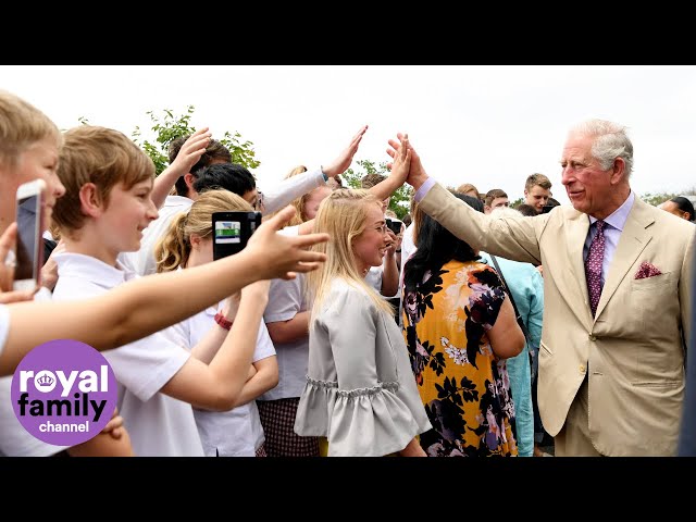 Prince Charles Addresses Students in Christchurch