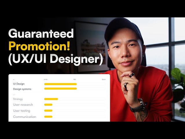 How to TRANSITION from JUNIOR to MID-LEVEL as a UX/UI Designer