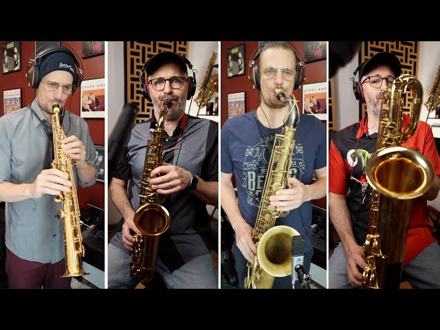 Sax Quartet - What a Wonderful World