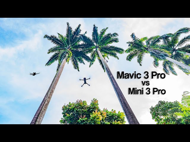 DJI Mavic 3 Pro vs Mini 3 Pro: Which Drone Should You Buy in 2023?