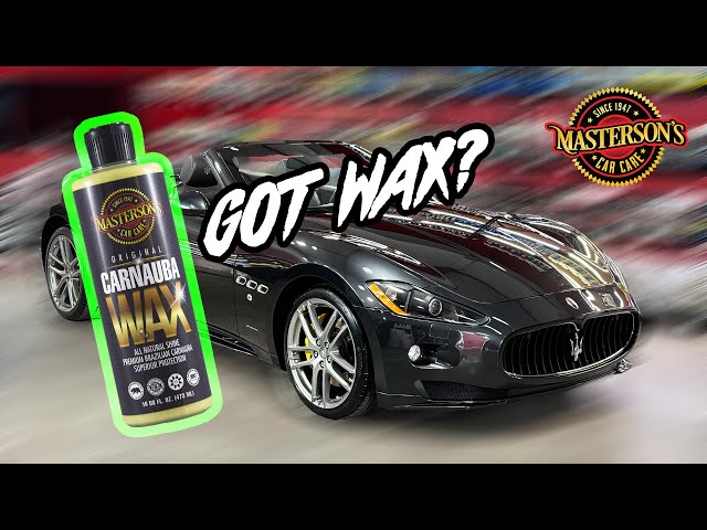 How To Wax Your Car | Step-By-Step Guide | Masterson's Carnauba Wax