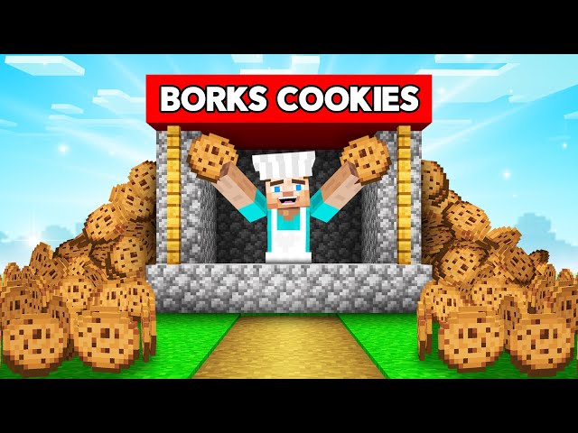 I Built a COOKIE FACTORY In Our Minecraft World!