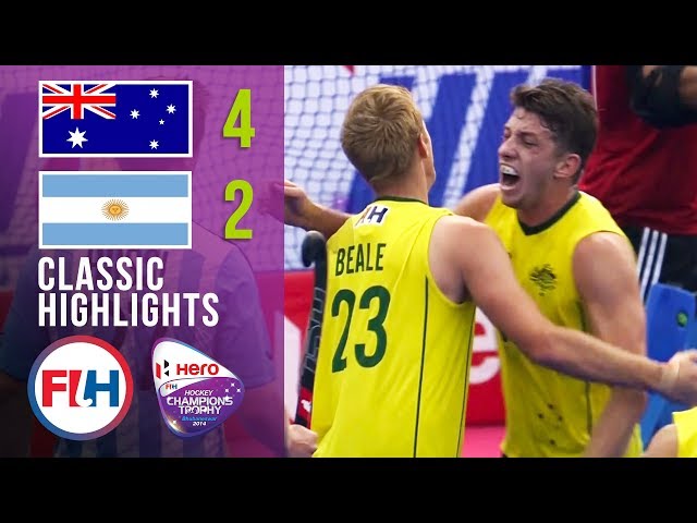 Australia vs Argentina | Men's Hockey Champions Trophy 2014 | Classic Highlights
