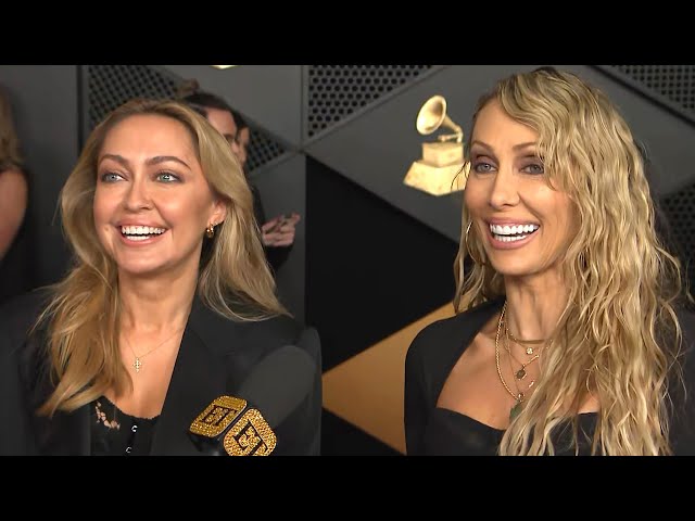 GRAMMYs: Brandi and Tish Cyrus Preview Miley's Flowers Performance (Exclusive)