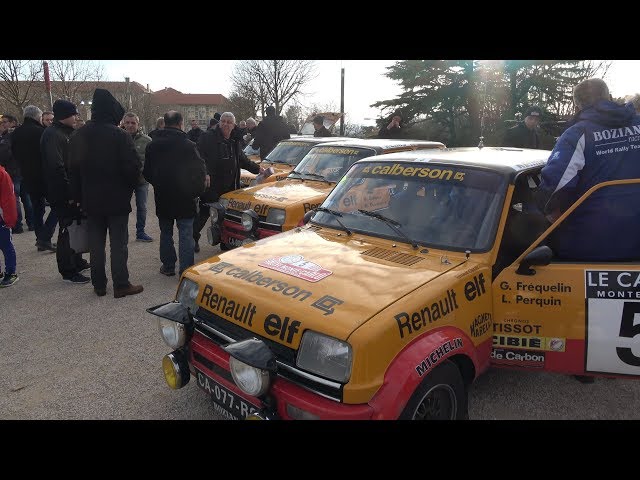 Arrivée sur Valence dimanche 04-02 Rallye Monte Carlo historique 2018 by Ouhla lui
