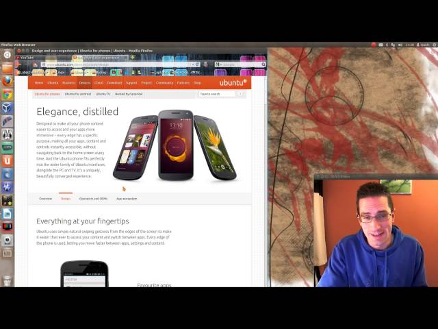 Ubuntu for Mobile Phone with Unity Interface Announcement