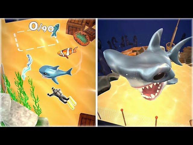 Max Level of Shark Evolution in the Game Ocean Predator