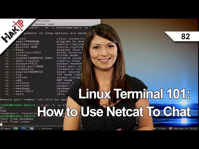 Linux Terminal 101: How to Use Netcat To Chat