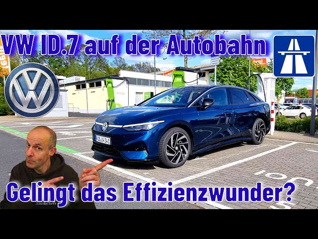 VW ID.7 auf der Autobahn: Gelingt das Effizienzwunder?