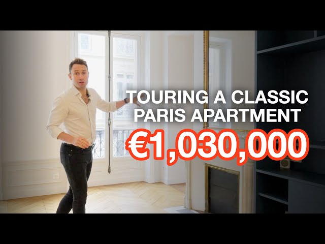 TOURING an ELEGANT PARISIAN APARTMENT - 1,030,000€