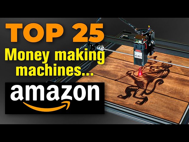 25 Business Machines You Can Buy on AMAZON to Make Money