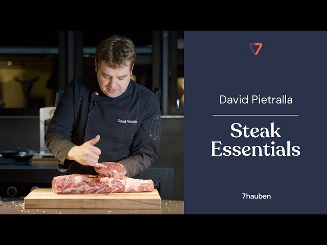 Onlinekurs: Steak Essentials mit David Pietralla | 7hauben Trailer #steak