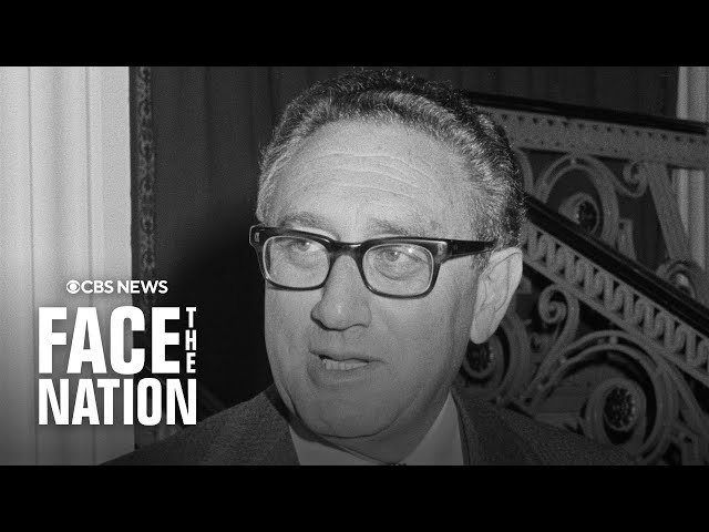 From the archives: Henry Kissinger on "Face the Nation" through the years