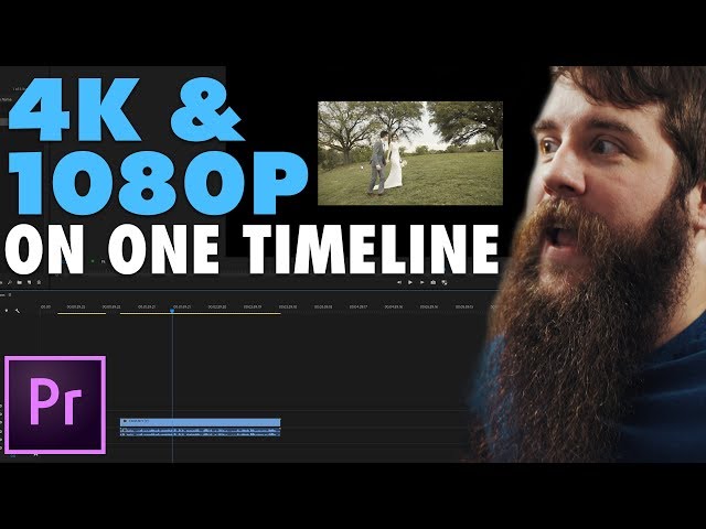 How To Edit Video With Mixed Resolutions | Upscale 1080P & Downscale 4K Footage In Premiere Pro