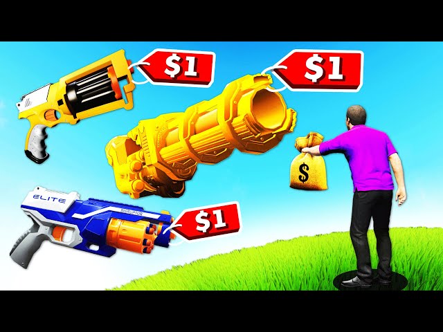 Buying EVERY NERF For $1 In GTA 5