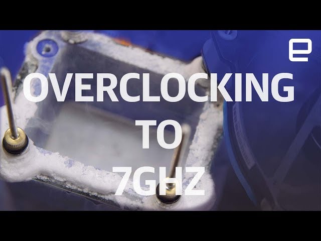 Overclocking to 7GHz with Liquid Nitrogen | Hands-On | Computex 2017