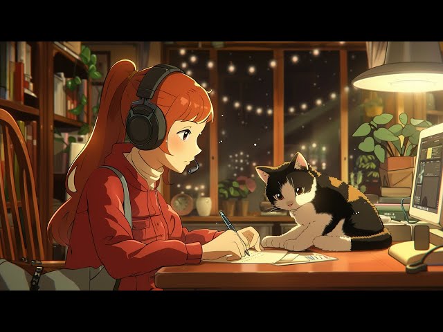 Lofi Hip Hop Study Radio: Relaxing Beats for Focus and Stress Relief 📚🎧