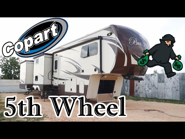 I Bought A Luxury 5th Wheel RV From Copart I Hate Thieves
