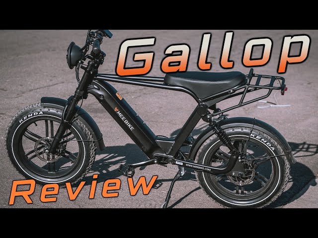 MeeBike Gallop E-bike Review - So Comfortable! $200 code!