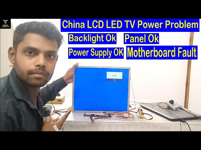 How To Repair LED LCD TV Power Problem | Motherboard Fault Repair | How To Repair Led TV  #LEDRepair