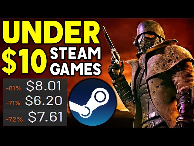 AWESOME STEAM PC GAME DEALS UNDER $10 - TONS OF CHEAP GAMES!