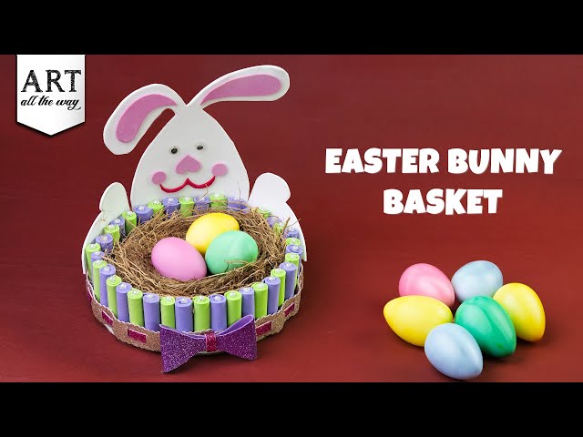 Easy Easter Bunny Basket | Easter Bunny Basket | Easter Basket | Easter 2024 | @VENTUNOART
