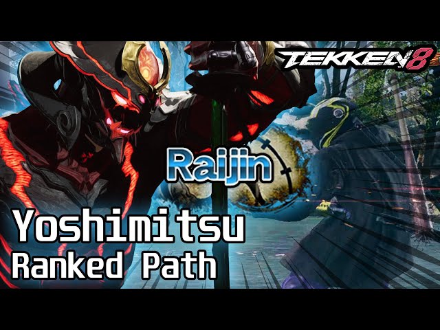 Tekken8 Yoshimitsu Ranked 51: TqTninja's Path to Raijin (Part 7)