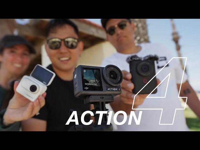 DJI OSMO ACTION 4 | The Low-Light Action Camera & Other Pocket Sized Cameras