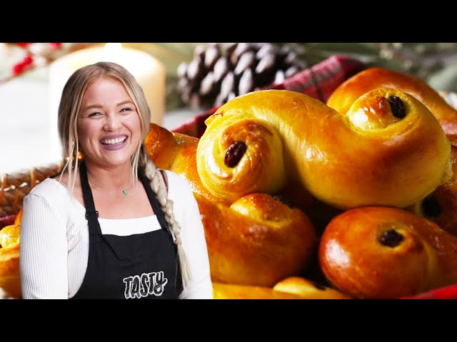 How to Make Saffron Buns (Lussebullar) by Alix • Tasty
